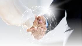 A trusted handshake partnership