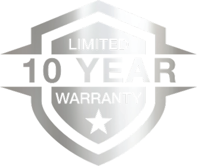Limited 10 year warranty