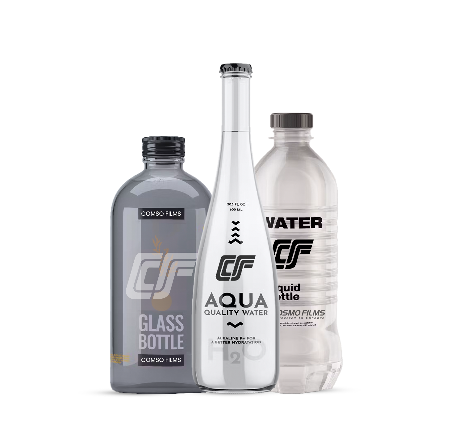 Pressure Sensitive Labels (Transparent)